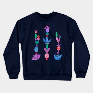 Balance - Scandinavian Folk Art Crewneck Sweatshirt